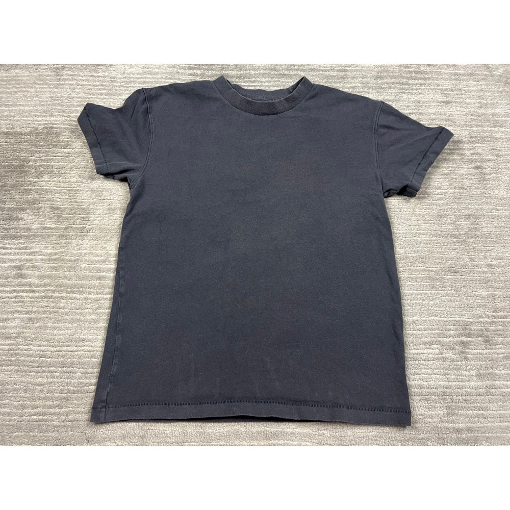 Abercrombie & Fitch T-Shirt Mens S Black Essentials Relaxed Crew Short Sleeve